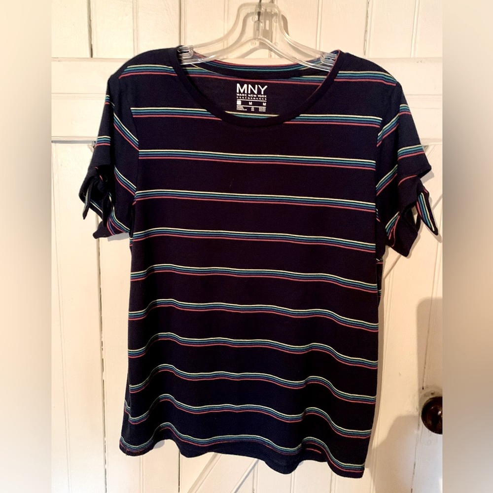 MNY Mark New York Striped Tee